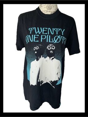 Twenty One 21 Pilots Merch T Shirt Scaled And Icy Tour 2022 Large Black New